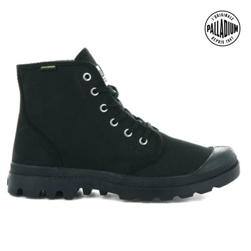 Palladium Pampa Hi Originale High Tops Sneakers Dames Zwart | NL 80YRJSH